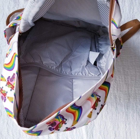 Loungefly Pixar Inside Out Joy and Bing B-ong Nylon Backpack - Picture 4 of 10